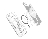 SPIGEN Ultra Hybrid Mag Magsafe do iPhone 16E Zero One White ACS09142 - 1319766 - zdjęcie 7